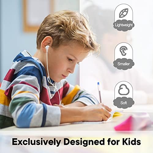 Bulk School Earbuds Headphones – 100 Pack HY400 Black – Premium Quality Audio for Classroom Learning – Comfortable & Durable Earphones for Kids, Teens, and Adults – Versatile Compatibility for Enhanced Educational Engagement