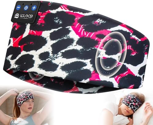 Ultimate Bluetooth 5.4 Sleep Headband Headphones – Designed for Side Sleepers, Unmatched Comfort for Active Lifestyles, Superior Sound Quality, Ergonomic Fit for Enhanced Relaxation, Ideal Tech Gift for Music and Podcast Enthusiasts