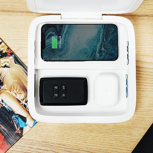 Revolutionize Your Device Charging with the Einova Mundus Pro – Dual 10 W Qi Wireless Fast Charging Station for i Phone, Air Pods, and Samsung Galaxy – Elegant Design, Multifunctional Use, and Smart Power Optimization for an Efficient Lifestyle