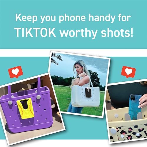 Teal Bogg Bag Phone Holder – Ultimate Smartphone Accessory for Beach & Adventure, Quick-Access Design, Durable Weather-Resistant Silicone, Perfect Compatibility with Most Phone Models, Effortless Convenience and Style