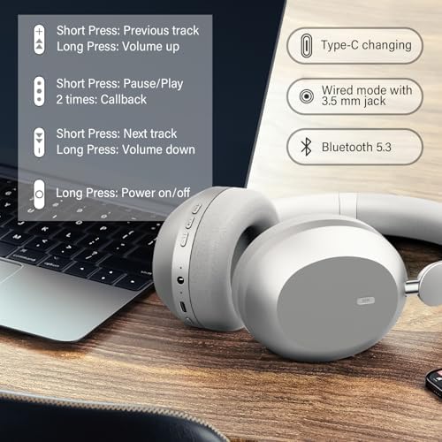 Purple Y05 Wireless Over-Ear Headphones – Unmatched 48-Hour Playtime, Premium Audio Performance, Travel-Friendly Foldable Design, Luxurious Soft Earpads for Ultimate Comfort – Versatile Compatibility & Enhanced Listening Experience