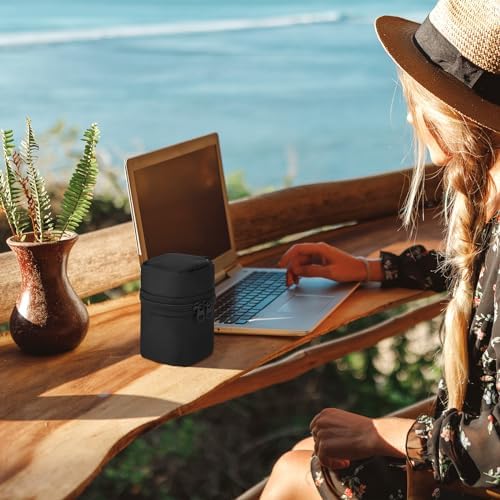 Compact Travel Case for Anker 3-in-1 Cube Mag Safe Charger – Ultimate Protection for Fast Charging on the Go, Lightweight & Shockproof Design, Organized Compartment for Accessories, Ideal for Jetsetters and Commuters
