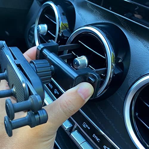 Premium Car Phone Holder Mount for Mercedes Benz & Mini Cooper – Precision Fit, Gravity Locking Technology, Effortless Hands-Free Access, 2016-2023 Models, Ultimate Driving Convenience