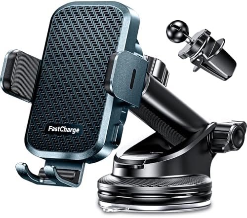 Discover the CHGeek Auto-Clamping Wireless Charger and Car Phone Holder, the ultimate solution for modern drivers seeking unmatched convenience and safety. This innovative accessory offers rapid 15 W wireless charging, ensuring that your i Phone 15, 14, 13, 12 Mini, Pro Max, or Samsung Galaxy S23 Ultra, S22+, S21, S20, Note 20 is powered up during every journey. Featuring an intelligent auto-clamping mechanism, this phone mount allows for effortless one-handed operation, securely holding your device even on the roughest terrains. With adjustable viewing angles, you can easily navigate hands-free while keeping your phone within easy reach. Its sleek and durable design seamlessly integrates with any car interior, enhancing both functionality and style. Elevate your driving experience with this essential car accessory that combines cutting-edge technology and sophisticated aesthetics, making it a must-have for tech-savvy individuals on the go. Transform your mobile experience and drive with confidence—upgrade to the CHGeek Car Phone Holder today!