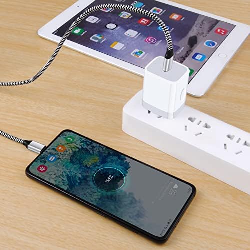 Samsung 15 W Fast Wireless Charger Pad for Galaxy S25 Ultra/S24/S23/S22/S21/S20 & Google Pixel 9 Pro/XL – Rapid Charging Station with Built-in Smart Chip & Case Compatibility for Android Devices – Includes 18 W QC 3.0 Adapter & 3 ft USB-C Cable – Sleek, Portable Design for Home & Travel Usage