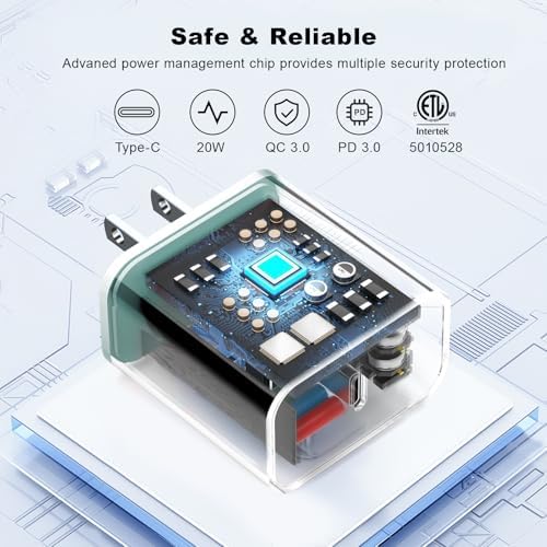 Ultimate 10 FT USB C Fast Charging Bundle for i Phone 16 Series – Dual USB C Charger Block with Long Cords for Enhanced Compatibility and Speed – Ideal for i Phone 16/16 Plus/16 Pro/16 Pro Max, i Pad, and Android Devices – Compact, Durable, and Portable Power Solution