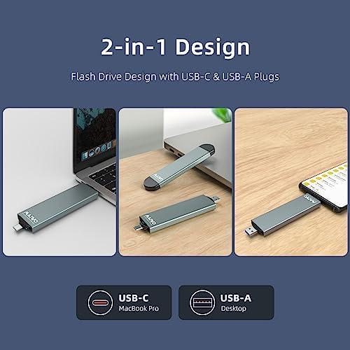 Elevate Your Data Storage with the MAIWO M.2 Enclosure: High-Speed 10 Gbps USB A to USB C SSD Enclosure for NVMe & SATA SSDs – Supports 4 TB Expansion, Durable Aluminum Alloy Design, Compatible with M and B+M Key Sizes (2230/2242/2260/2280)