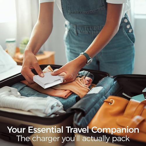 Ultimate 3-in-1 Magnetic Wireless Charger for Apple Devices – Foldable Travel Adapter for i Phone 16/15/14/13/Pro/Max, Apple Watch, and Air Pods – 20 W Rapid Charging Power Supply Included for Unmatched Convenience and Enhanced Compatibility