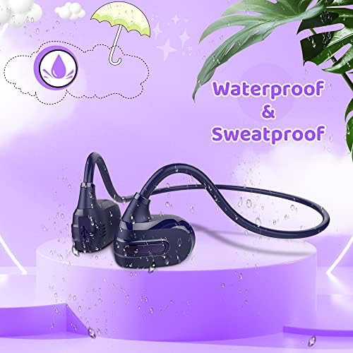 Golvery Kids Open Ear Bluetooth 5.3 Headphones – Ultra-Lightweight Wireless Earbuds with Built-in Microphone – 10-Hour Playtime for Safe Listening – Perfect for Learning, Play, and Enhanced Awareness – Ideal for Tablets, Phones, and Kindles