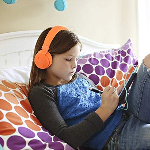 Gorsun Pink Adjustable Kids Headphones – Lightweight Stereo Earphones for Toddlers, Customizable Fit for Growing Ears, Durable Design for Learning & Play, Ideal for All Devices, Protect Hearing with Volume Limiting Features