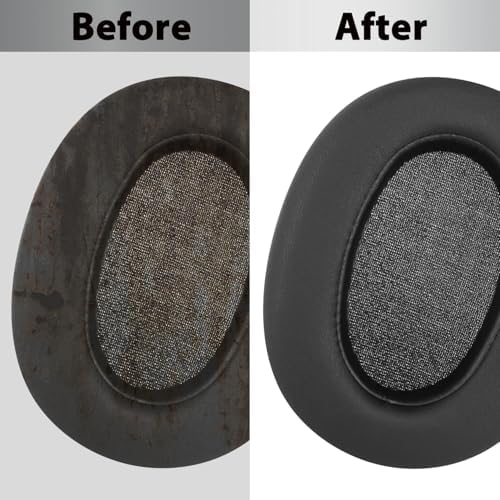 Upgrade Your Audio Experience with Adhiper Replacement Ear Pads for Sony WH-ULT900 N – Ultra-Soft Protein Leather & Premium Noise Reduction Foam for Superior Comfort and Sound Isolation – Effortless Installation & Enhanced Compatibility in Sleek Black