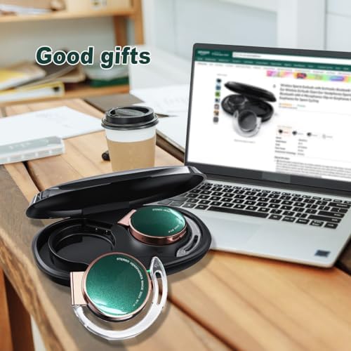 Transform Your Workout with Open Ear Wireless Bluetooth 5.3 Headphones – Ultimate Comfort, Secure Fit, and All-Day Battery Life for Cyclists and Fitness Buffs Seeking Unmatched Sound and Surrounding Awareness