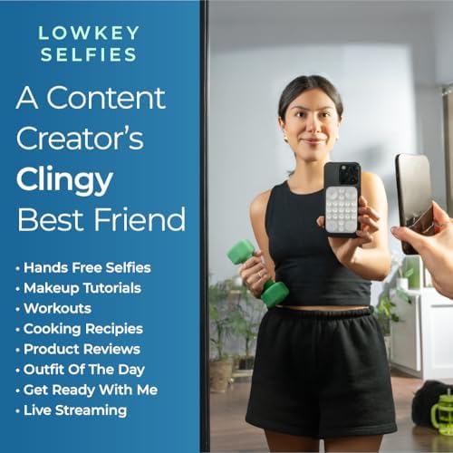 Revolutionary Magnetic Suction Phone Mount for Seamless Content Creation and Fitness | The Clingy Thingy – Mag Safe Compatible Holder for i Phone 16/15/14/13/12 in Elegant White/Green – Experience Unmatched Hands-Free Versatility with Superior Grip and Ultra-Portable Design