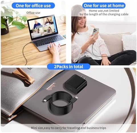 Revolutionary 45 W Fast Charger with 10 FT Type-C Cable – Optimized for i Phone 16 Series and Galaxy S24 – Ultimate Solution for Rapid Charging and Exceptional Durability with Advanced Safety Features for Modern Tech Users