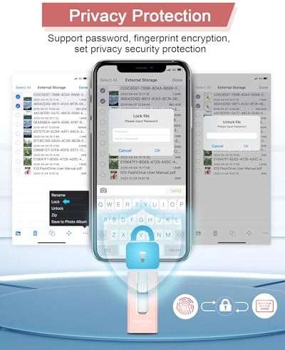 256 GB High-Speed USB Flash Drive for Phones & Tablets – Ultimate Photo & Video Storage Solution with Enhanced Compatibility & Plug-and-Play Convenience (Sleek Black Design)