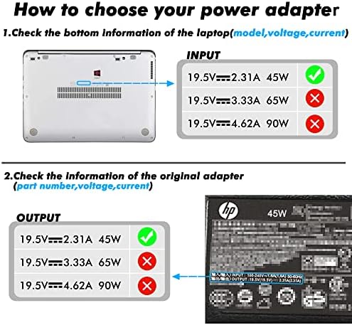 High-Performance 65 W Laptop Charger for Microsoft Surface Pro Series – Universal Compatibility for Pro 10, 9, 8, 7+, 7, 6, 5, 4, 3, X, and Surface Book & Go Models – Enhanced Charging Speed with USB Port – Safety Features for Optimal Device Protection – Perfect for Students, Professionals, and Travelers