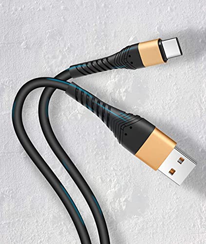 Icseio 1 ft USB Type C Cable – 2 Pack Fast Charging USB A to USB-C Cord for Enhanced Device Compatibility and Durability – Perfect for On-the-Go Power Solutions