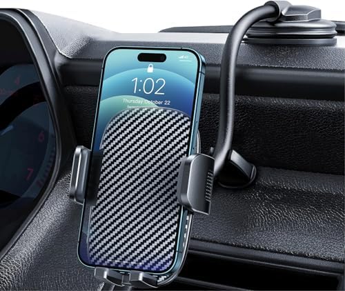 Universal Car Phone Mount: Hands-Free Adjustable Holder for Safe Driving – Secure Air Vent Smartphone Stand for i Phone & Android – 360-Degree Rotation for Optimal Viewing and Easy Access – Durable Lightweight Design for All Vehicles