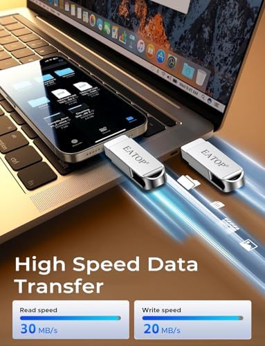 512 GB USB Flash Drive for i Phone & i Pad – Effortless Photo and Video Backup, Multi-Compatible Storage Solution for Android and PC, Plug & Play Convenience, High-Speed Data Transfer, Stylish Dark Gray Design – Your Ultimate Memory Management Accessory