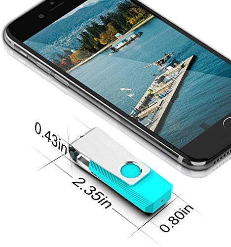 Maximize Your Data Storage with the Aiibe 5 Pack of 64 GB USB Flash Drives – Versatile Multi-Color Thumb Drives with LED Indicators for Easy Access and Enhanced Speed, Perfect for Students and Professionals Alike!