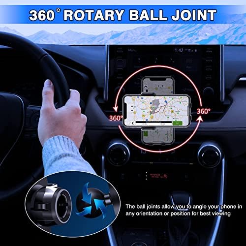 Nissan Rogue & Murano Custom Cell Phone Holder: Adjustable Dashboard & Vent Mount for 2014-2023 Models – Hands-Free Convenience & Optimal Viewing Angle for Safe Driving