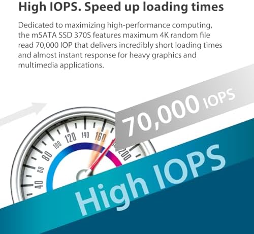 Elevate Your Computing Experience with Transcend 64 GB m SATA SSD – Ultra-Fast SATA III Solid State Drive for Ultrabooks, Desktops, and Tablets – Achieve Lightning Speeds Up to 530 MB/s with Reliable DRAM Cache & MLC Technology for Exceptional Performance and Seamless Compatibility