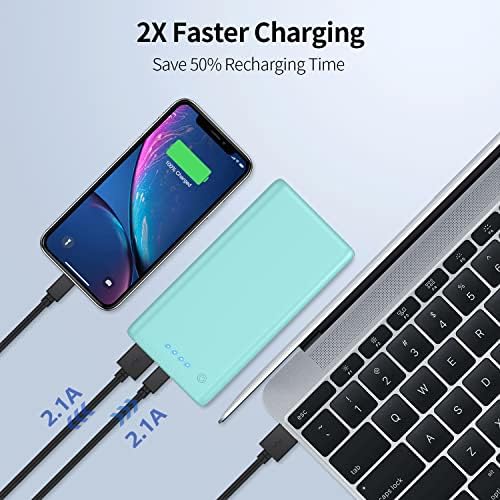 Maximize Your Power On-the-Go: 26800 m Ah Ultra-High Capacity Portable Charger with Dual USB Outputs for High-Speed Charging – Universal Compatibility with i Phone 16/15/14/13/12, Galaxy, Android & More – Lightweight & Safe External Battery Pack for Travel & Daily Use