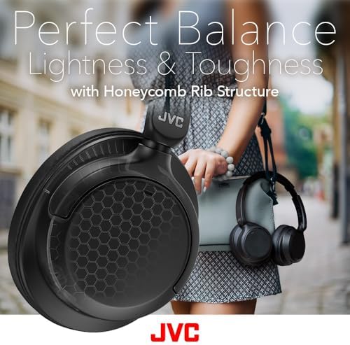 Elevate Your Audio Experience with JVC HA-S75 N Over-Ear Wireless Headphones – Advanced Active Noise Cancelling, Bluetooth 5.3 Connectivity, and Three Customizable Audio Profiles for Ultimate Comfort and Sound Quality – Perfect for Long Journeys, Remote Work, and Immersive Listening with Luxurious Cushions and 35-Hour Battery Life – Lightweight, Foldable Design for Effortless Portability and Unmatched Versatility