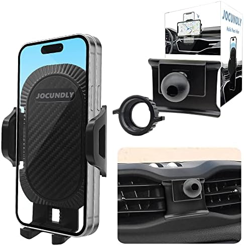 Innovative Jeep Renegade Car Phone Mount (2015-2023) – Thick Case Compatible Air Vent Holder for All Smartphones – Hands-Free Navigation & Music – Easy Install & Adjustable Viewing Angles – Premium Auto Accessory for Enhanced Driving Safety and Comfort
