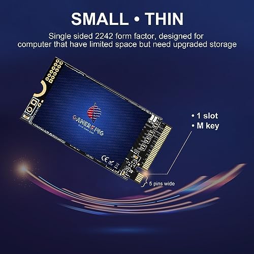 Transform Your PC with GAMERKING 64 GB SATA III Internal SSD – Unleash Blazing Fast 6 Gb/s Transfer Speeds for Superior Performance and Reliability in Laptops and Desktops – Compact 7 mm Design for Optimal Space Efficiency and Seamless Upgrades