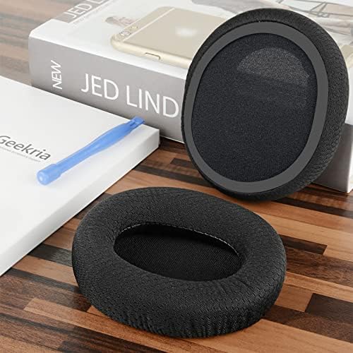 Geekria Premium Comfort Mesh Fabric Replacement Ear Pads for Microsoft Xbox Wireless/Stereo Headset 20 th Anniversary Edition – Superior Sound Quality & Enhanced Breathability – Ideal Gaming Accessories for Ultimate Comfort and Performance