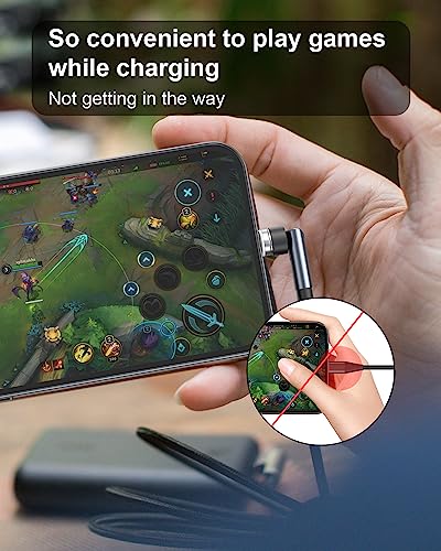 NETDOT 6 in 1 Gen12 Magnetic Phone Charger – 18 W Fast Charging Cable Set, 6.6 ft Length for USB-C, Micro-USB & i-Products, Enhanced Durability & Compatibility, Ideal for Travel & Everyday Use – 3 Pack for Ultimate Convenience