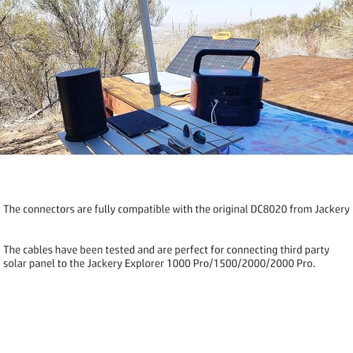 Jackery Explorer 3000 Pro & 2000 Series Car Charger DC 8020 – 5 FT Premium Charging Cable for Ultimate Compatibility and Rapid Power Supply Solutions