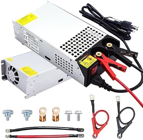 High-Performance 12 V 50 A AC to DC Power Supply – 600 W Universal Switching Converter for LED Strip Lights, CCTV Systems & RV Applications – Enhanced Safety Features & 110 V/220 V Compatibility for Reliable Power Delivery