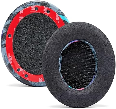 Revolutionary Cooling Gel Ear Pads for Beats Studio 2 & 3 – Premium Black Camo Cushions with Advanced Foam Technology and Superior Adhesion | Ultimate Comfort for Extended Listening | Perfectly Designed for Studio Models, Not Compatible with Solo Variants