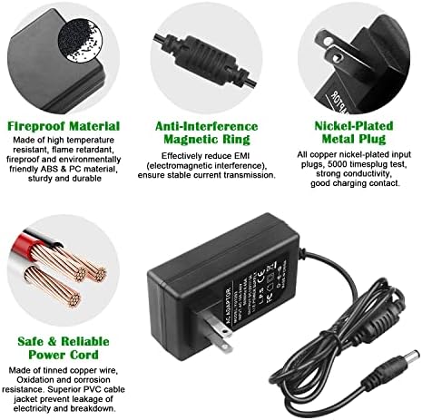 Universal 12 V 3 A Power Supply Adapter Set – Dual 36 W AC to DC Transformers for LED Strip Lights, CCTV, and Routers – Reliable Performance & Global Compatibility (2-Pack)