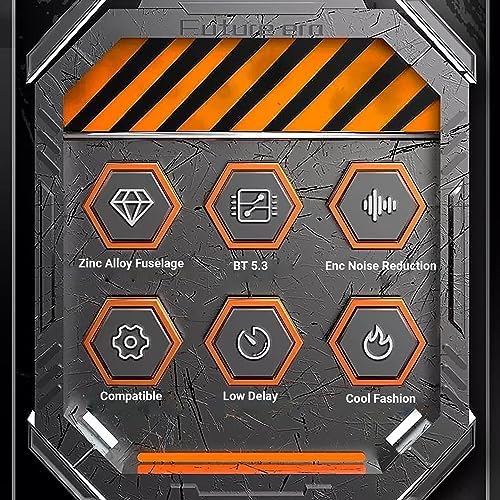 H09 Bluetooth 5.3 Wireless Earbuds – Superior Hi-Fi Sound with Advanced Noise Cancellation, IPX7 Waterproof Design, Long-Lasting Battery Life, Low Latency Mode for Gamers – Perfect for i Phone and Android Users (Black) – Elevate Your Listening Experience