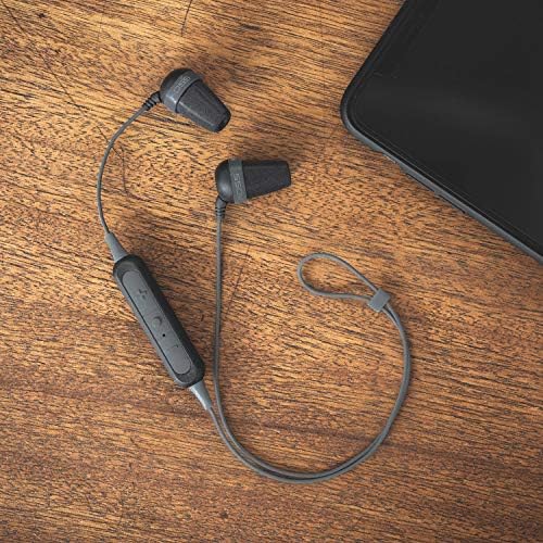 KOSS The Plug Bluetooth Wireless In-Ear Headphones with Noise-Isolating Memory Foam Cushions – Ultimate Comfort & Sound Clarity for Active Lifestyles, Black, Sweat Resistant Design for Seamless Connectivity and Enhanced Device Compatibility