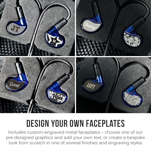 MEE audio M6 PRO In-Ear Monitor Headphones – 2 nd Gen Model with Superior Sound Quality, Customizable Fit Memory Wire Earhooks, and Durable Replaceable Cables for Professional Musicians – Noise Isolation Earbuds with Dual Cord Options (Black) – Perfect for Live Performances and Studio Recording