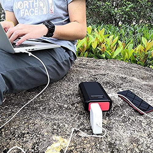High-Capacity Sin Keu Power Bank 24000 m Ah with 110 V AC Outlet – Ultimate Portable Charger for Laptops, Smartphones, and Emergency Power Needs – Fast Charging Solution for i Phone 15 and More, Ideal for Outdoor Adventures and Home Office Use