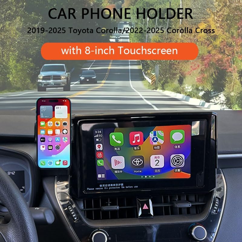 Elevate Your Nissan Driving Experience with the Ultimate 8-Inch Screen Car Phone Holder for 2021-2025 Rogue, 2020-2025 Sentra, and 2019-2025 Altima – Hands-Free, Durable Mount for Seamless Integration and Enhanced Safety, Effortless Installation, and Adjustable Viewing Angles