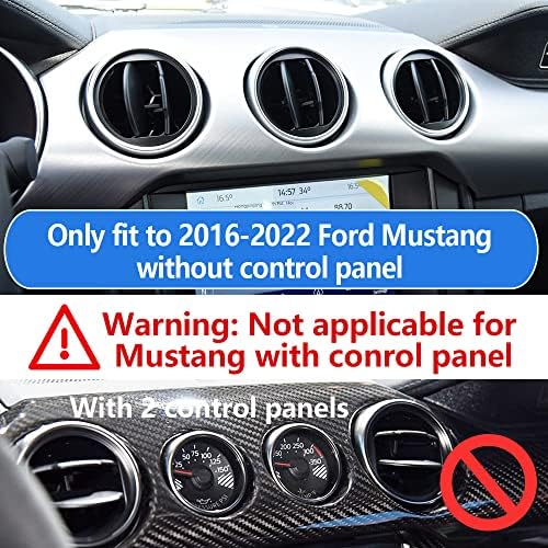 LUNQIN Ford Mustang Car Phone Holder (2015-2023) – Premium Mobile Device Mount for Seamless Navigation & Hands-Free Use – Stylish Auto Accessory with Adjustable Viewing Angles & Robust Design for Enhanced Driving Experience
