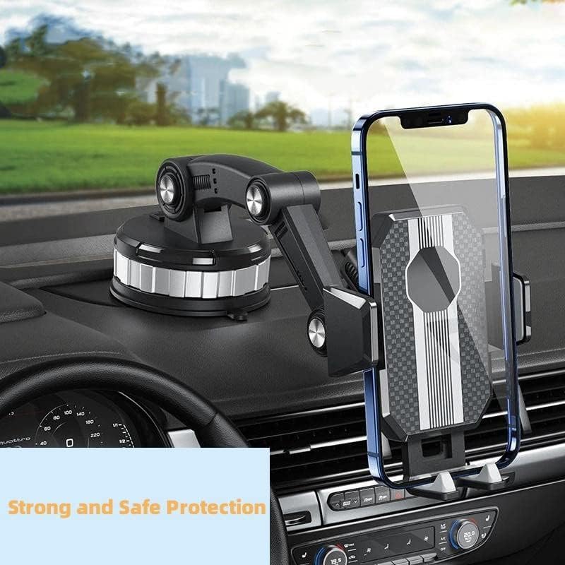Ultimate Stability 360° Rotatable Car Phone Holder – Super Adsorption Dashboard Mount for All Smartphones – Effortless Tool-Free Installation, Sleek Aesthetic, and Enhanced Safety Features – Transform Your Driving Experience Instantly!