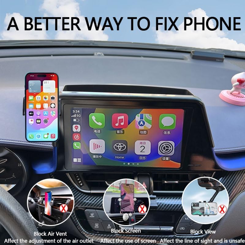 Elevate Your Nissan Driving Experience with the Ultimate 8-Inch Screen Car Phone Holder for 2021-2025 Rogue, 2020-2025 Sentra, and 2019-2025 Altima – Hands-Free, Durable Mount for Seamless Integration and Enhanced Safety, Effortless Installation, and Adjustable Viewing Angles