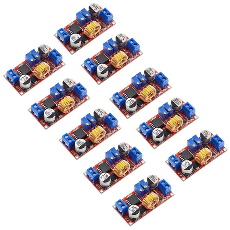 High-Performance 10-Pack XL4015 DC to DC Buck Converter Module – 5 A LED Driver for Efficient Lithium Battery Charging and Advanced CC/CV Regulation Solutions