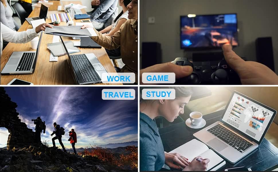 45 W USB-C Power Adapter: Universal Charger for HP, Dell, Samsung, Acer, Sony, and Toshiba Laptops & Smartphones – Fast Charging with Enhanced Compatibility for Google Pixel & More – Safe, Reliable, and Backed by 1-Year Warranty