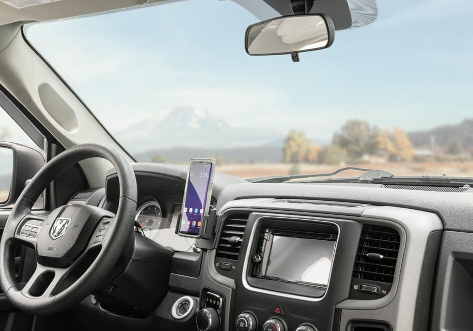 Scosche PC855158 Pro Clip Center Dash Mount for 2013-2018 Dodge Ram Trucks – Effortless Smartphone Access with Enhanced Safety Features and Easy Installation for a Streamlined Driving Experience