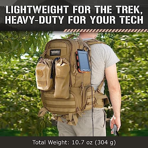 TACAMO® All-Weather Solar Power Bank – IP67 Waterproof & Dustproof – Ideal for Camping & Backpacking – Fast Dual USB Charging – Emergency 3-Mode Flashlight – Eco-Friendly Outdoor Power Solution