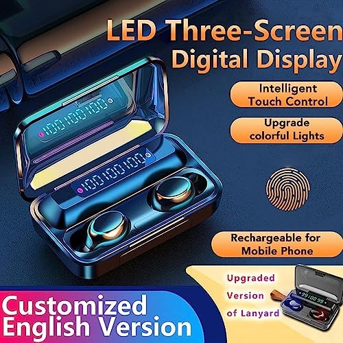 Premium Wireless Earbuds with Versatile Charging Case, IPX5 Waterproof Design for Active Lifestyles, Superior Hi-Fi Stereo Sound, Touch Control for Seamless Use with i OS/Android – Ultimate Freedom and Performance