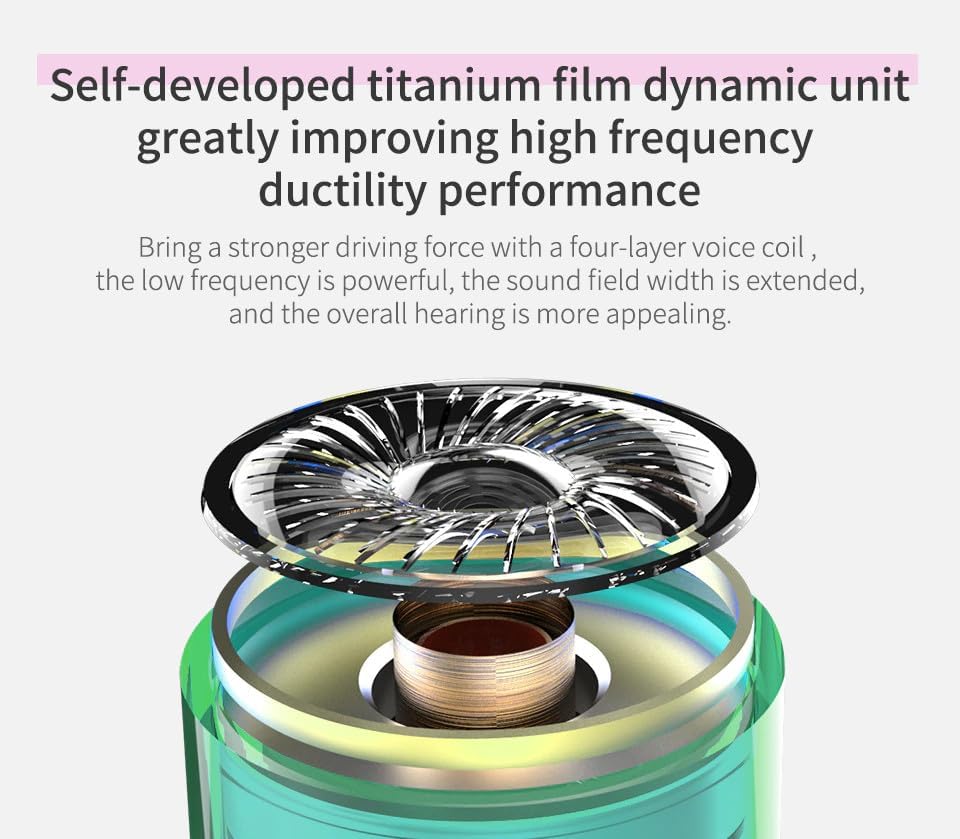 KZ ZSN Dual Driver In-Ear Monitor Earbuds with Detachable Cable – Exceptional Clarity & Hi-Res Noise Cancellation in Stylish Cyan, Perfect for Audiophiles and Everyday Use, Enhanced Compatibility for All Devices